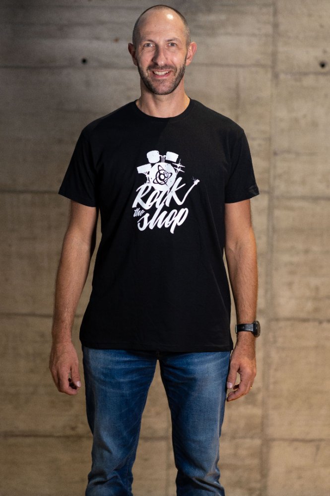 ALPHA BIKES T-Shirt "Rock the Shop" M