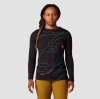 Fox Langärmliges Jersey Ranger Lunar Damen Black M